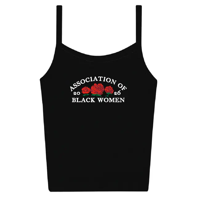 Association of Black Women Bold Rose Text PR Tank 2