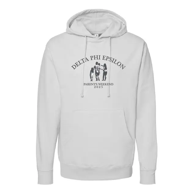 Delta Phi Epsilon Family Silhouette Parents Weekend Hoodie 2