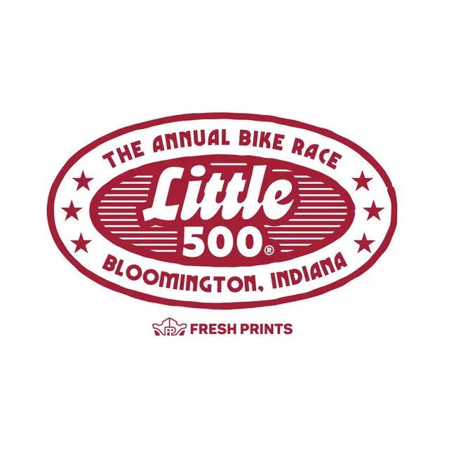 Little 500 Oval Badge Bike Race Tote