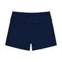 FP100 Lindsey Fold-over Lounge Shorts Navy Front