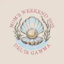Delta Gamma Shell and Pearl Mom's Weekend Shirt