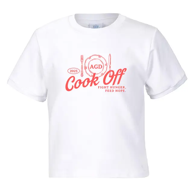 Alpha Gamma Delta Plate and Utensil Philanthropy Shirt 2