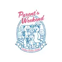 Delta Delta Delta Bear Family Illustration Parent's Weekend Tank