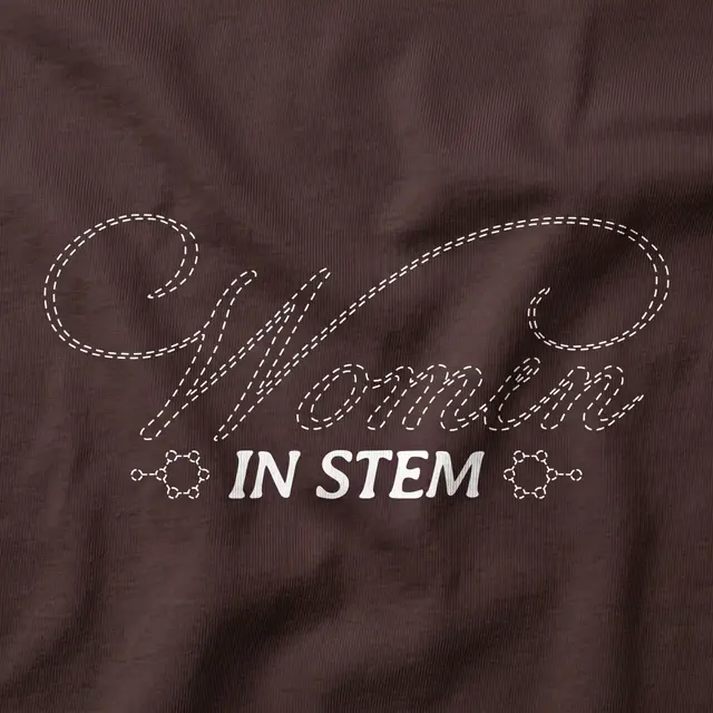 Women in STEM Stitched Lettering PR Hoodie