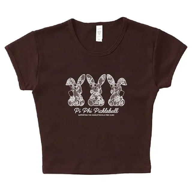 Pi Beta Phi Bunny Sketch Philanthropy Shirt 2