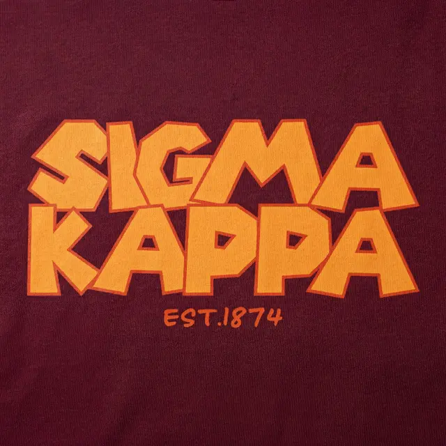 Sigma Kappa Bold Block Lettering PR Sweater