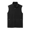 Port Authority Accord Microfleece Vest Black Front