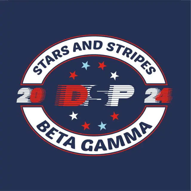 Delta Sigma Pi Stars and Stripes PR Shirt