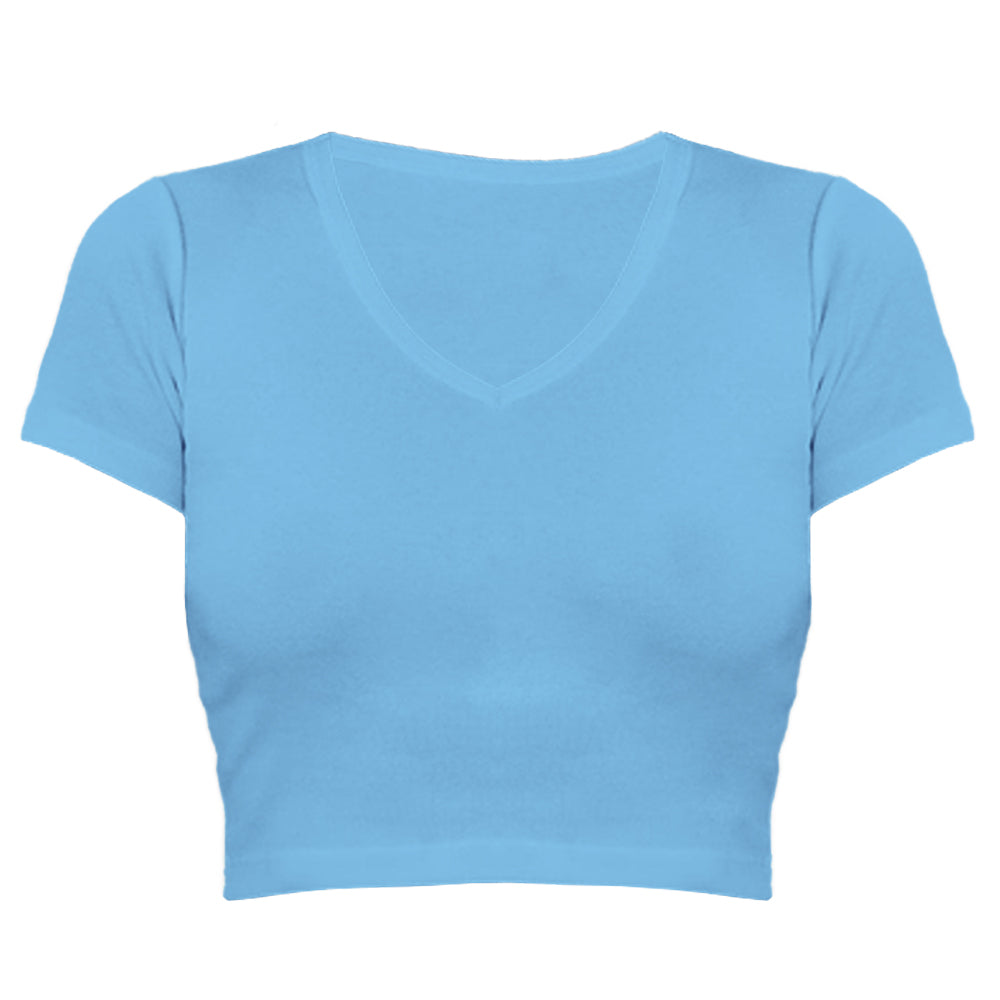 Rib Short Sleeve Top アリシア Rib Short Sleeve Top | ALEXIA STAM