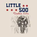 Delta Chi Cycling Illustration Rush Shirt