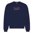 Female Film Club Bold Lettering with Playful Icons PR Crewneck 2