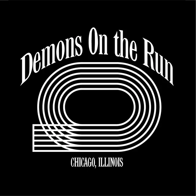 Demons On the Run Curved Track Icon PR Shirt