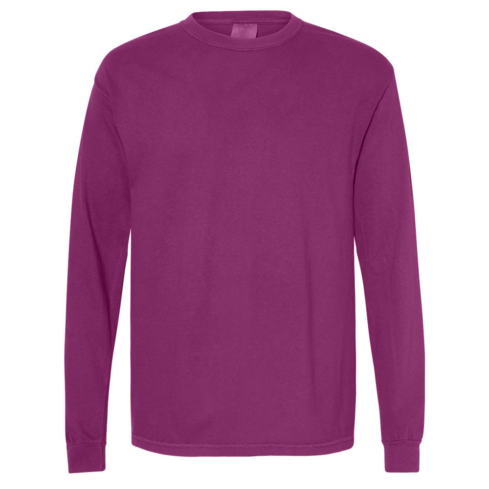 Comfort Colors Long Sleeve T-Shirt – Style 6014, Relaxed Fit, Garment-Dyed | Paprika 3XL