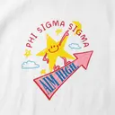 Phi Sigma Sigma Fun Star Graphic PR Shirt