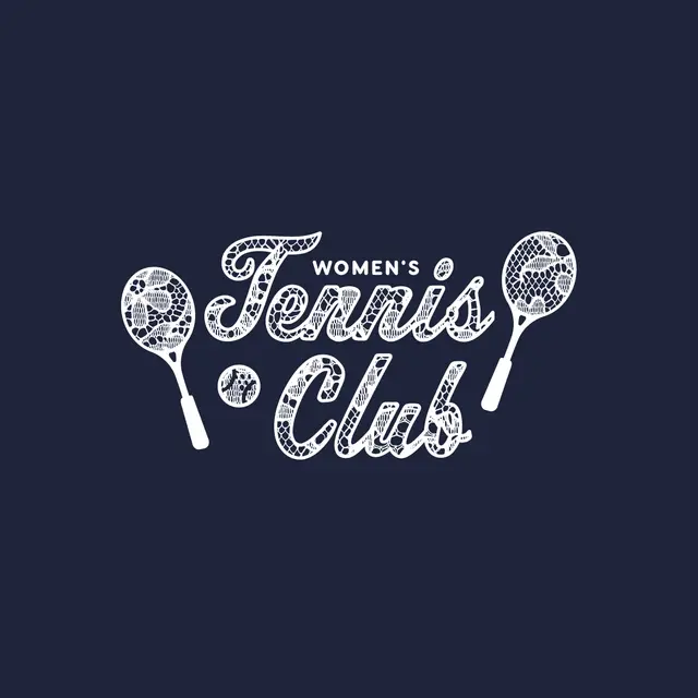Women's Tennis Club Lace Racket PR Crewneck