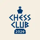 Chess Club Bold Text King Icon PR Hoodie