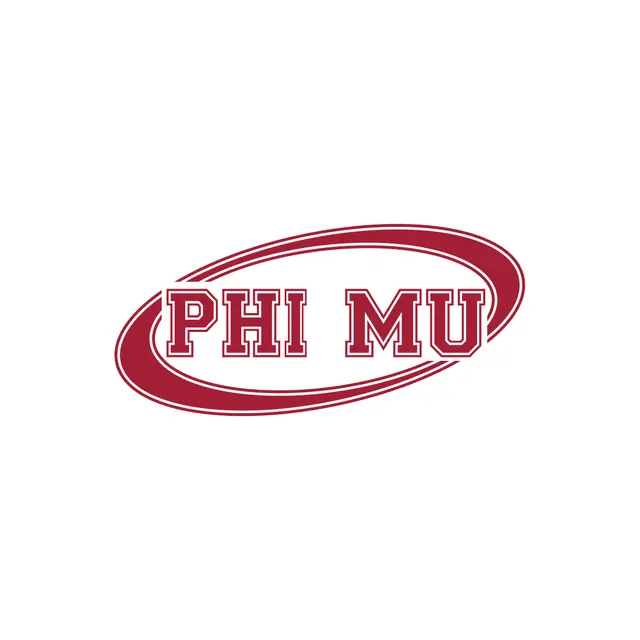 Phi Mu Bold Oval Logo PR Shirt