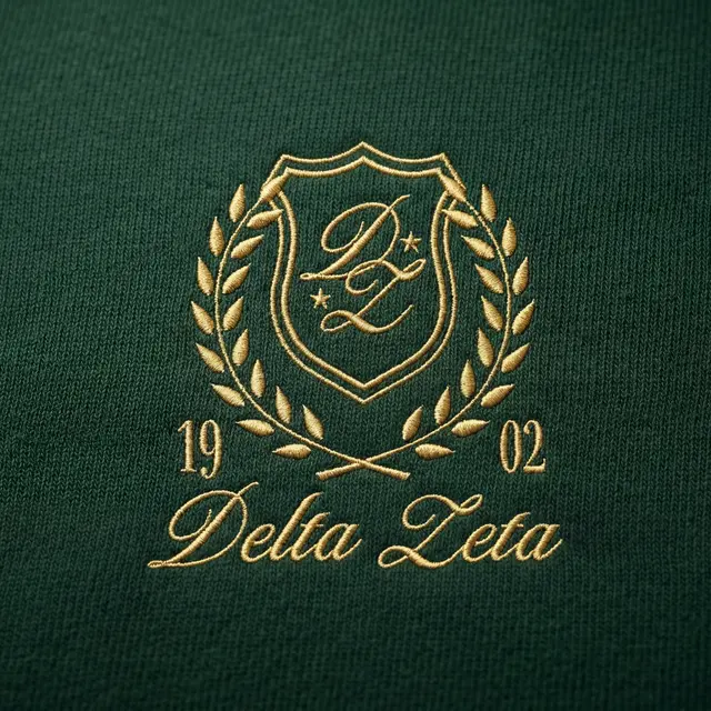 Delta Zeta Crest Emblem PR Sweater