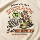 Parliamentary Debate Gavel Illustration PR Hoodie