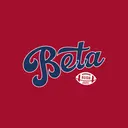 Beta Theta Pi Script Text with Football Rush Hoodie