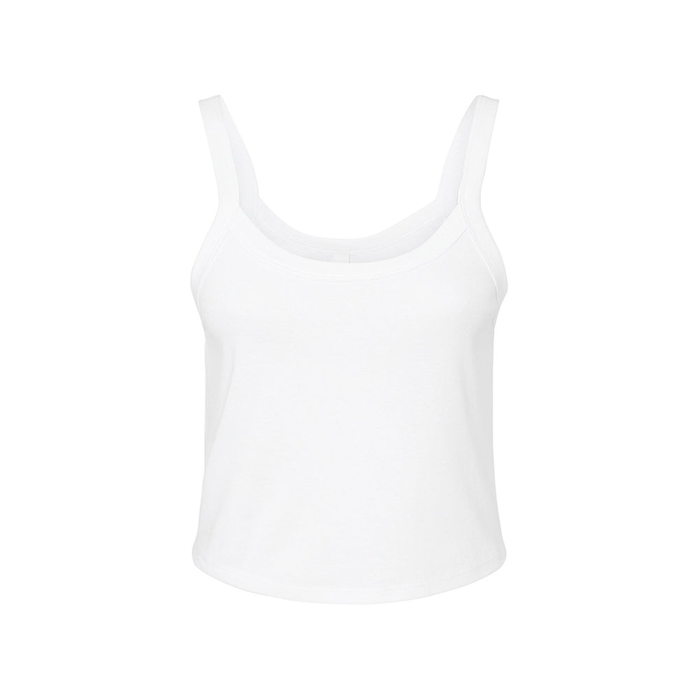 Bella Canvas Ladies' Micro Ribbed Scoop Tank | Fresh Prints