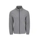 Greg Norman Collection Windbreaker Stretch Jacket gns8j049 Black Heather Front