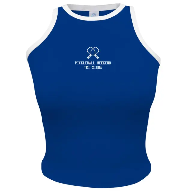 Sigma Sigma Sigma Pickleball Weekend Graphic Tank-2