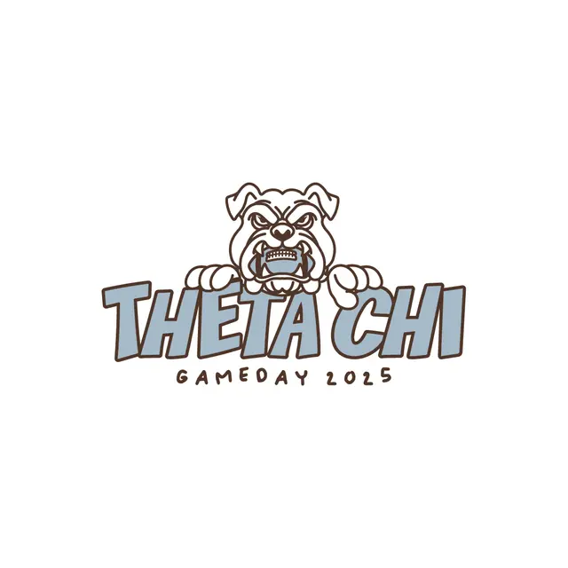 Theta Chi Bulldog Graphic Game Day Crewneck