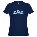 Delta Delta Delta Plaid and Stripe Triangles PR Shirt 2