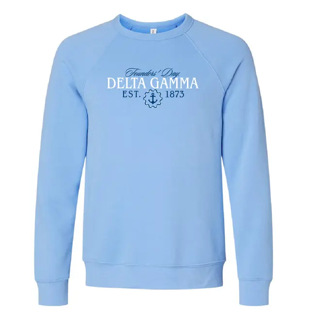 Delta Gamma Elegant Founder's Day Crewneck 2