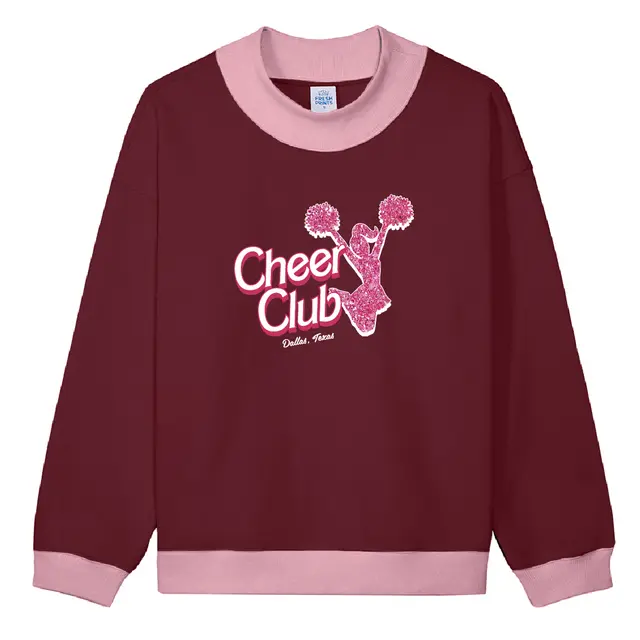 Cheer Club Glitter Pom Pom PR Sweater 2