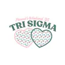 Sigma Sigma Sigma Heart Floral Parent's Weekend Shirt