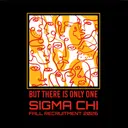 Sigma Chi Abstract Face Design Rush Shirt