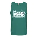 House of Emeralds Sparkling Typography Bid Day Tank Design for Kappa Delta