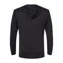 Bahama Performance Hooded Long Sleeve T-Shirt Black Back