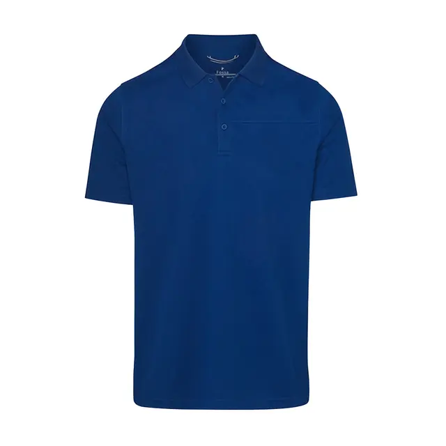 Fossa Apparel Monterey Polo 4900fa Royal Blue Front