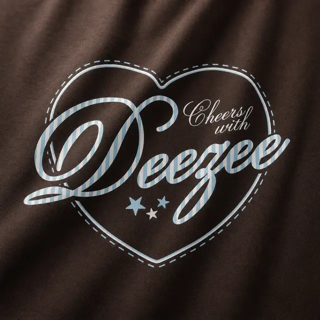 Delta Zeta Heart Illustration Rush Shirt