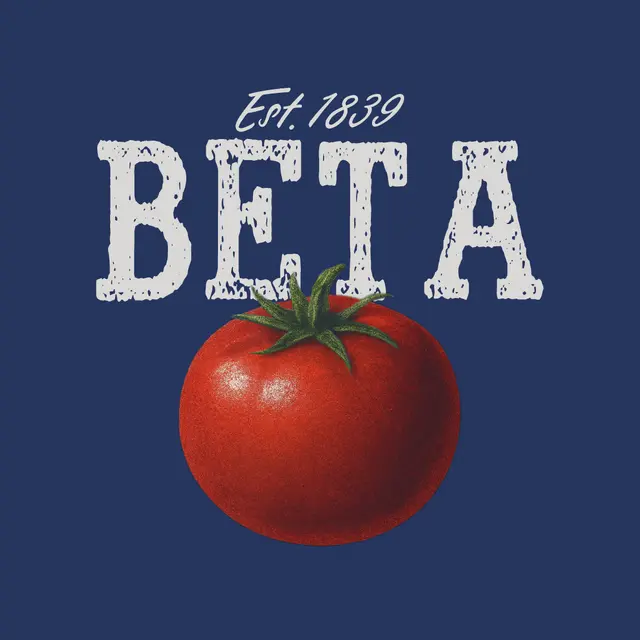 Beta Theta Pi Tomato Graphic PR Shirt