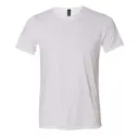 Customizable Gildan Adult Triblend T-Shirt 6750 White Front