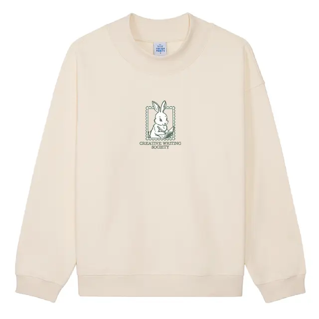 Creative Writing Society Bunny with Pen PR Crewneck 2