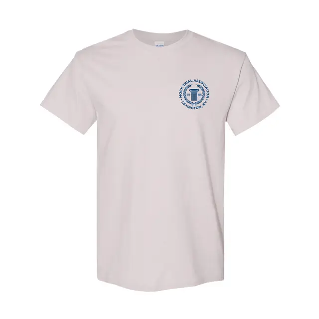 Mock Trial Association Classic Column Graphic PR Shirt 2
