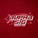 Alpha Sigma Alpha Bold Star Graphic Game Day Tank