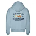 Vintage Airplane Graphic Recruitment Hoodie Design for Phi Beta Sigma