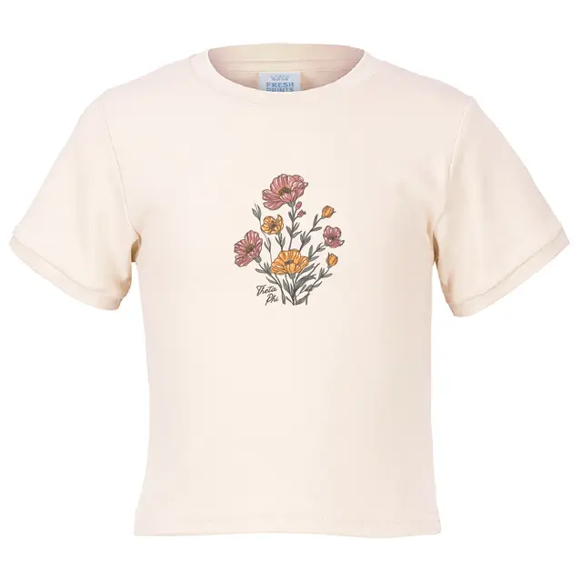 Theta Phi Alpha Floral Sketch PR Shirt 2