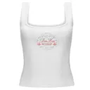 Delta Zeta Floral Cross Stitch Winter Retreat Tank 2