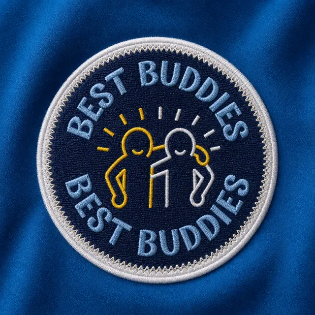 Best Buddies Hand Drawn Figures PR Hoodie