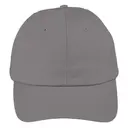 Big Accessories 6-Panel Twill Unstructured Cap bx880 Dark Grey Front