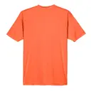 Customizable UltraClub Men's Cool & Dry Sport Performance Interlock T-Shirt 8420 Bright Orange Back