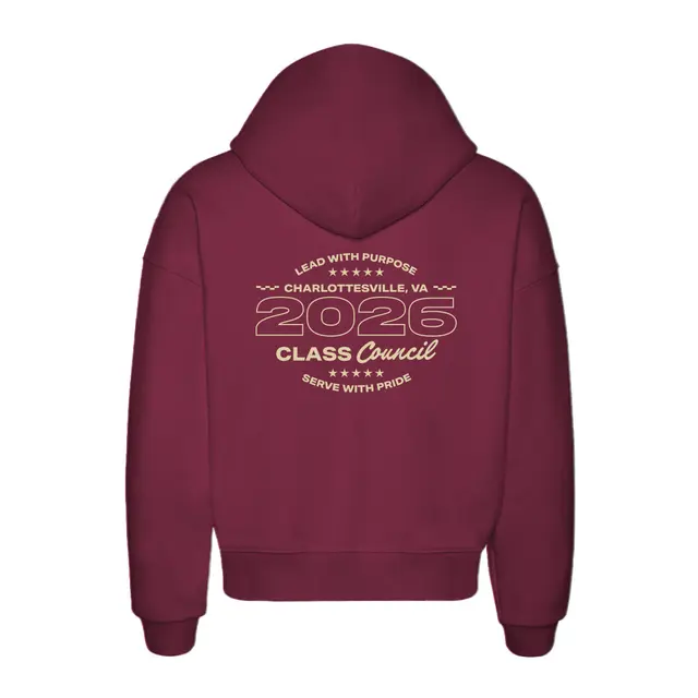 Class Council Circular Text PR Hoodie 2