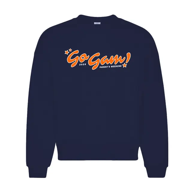 Alpha Gamma Delta Star Spellout Parents Weekend Crewneck 2